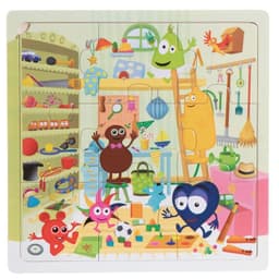 Babblarna - I Babblarnas gadgetskur, 9 brikker, Puslespill