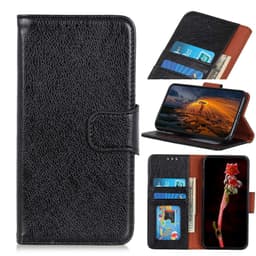 Samsung Galaxy A10 Lommebok-deksel Teksturert Split - Svart