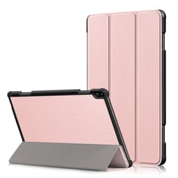 Trifoldet stativdæksel til Lenovo Tab P10 - Rose Gold