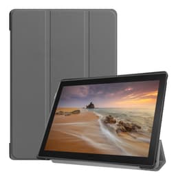 Tri-fold Fodral till Lenovo Tab E10 - Grå