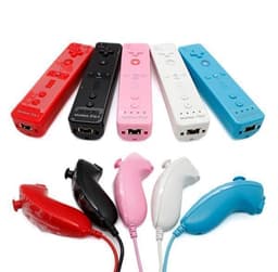 Kompatibel med Wii & Wii U-kontroller Set Motion Plus Bulk Pink