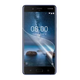 Nokia 8 Skjermbeskytter med rengjøringsklut