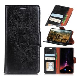 Samsung Galaxy Xcover 4s/4 Lommebok-deksel Teksturert Split - Svart