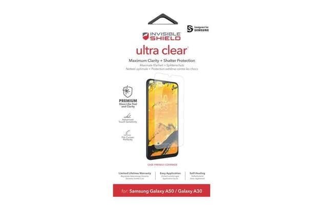 ZAGG InvisibleShield Ultra Klar Samsung Galaxy A70