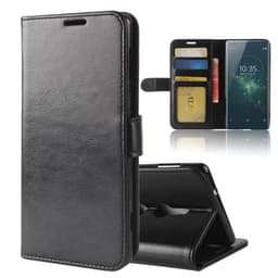 Lompakko matkapuhelimen kotelo Sony Xperia XZ2 - musta