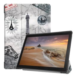 Tri-fold Fodral till Lenovo Tab E10 - Eiffel Tower