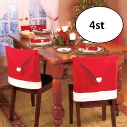 Stolrygg - Julepynt 4stk