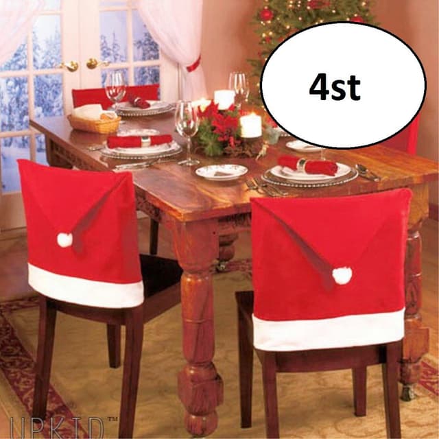 Stolrygg - Julepynt 4stk