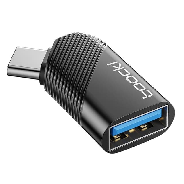 TOOCKI USB-C mann til USB 3.0 kvinnelig omformer 5 Gbps dataadapter