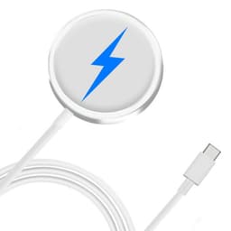 Laddare Docka till iPhone 15W USB-C Magnetisk trådlös
