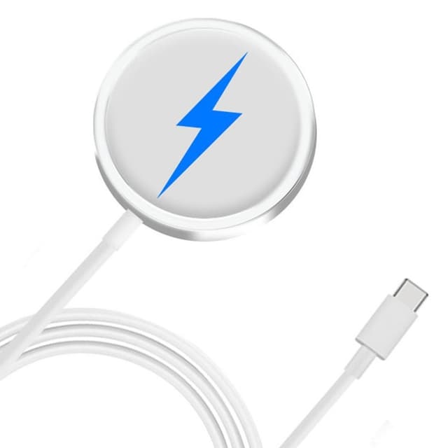 Ladestasjon for iPhone 15W USB-C Magnetisk Trådløs