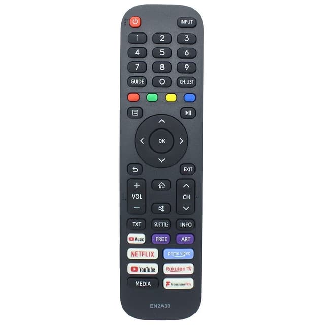 TV fjärrkontroll Ersättning för EN2A30 För Hisense TV