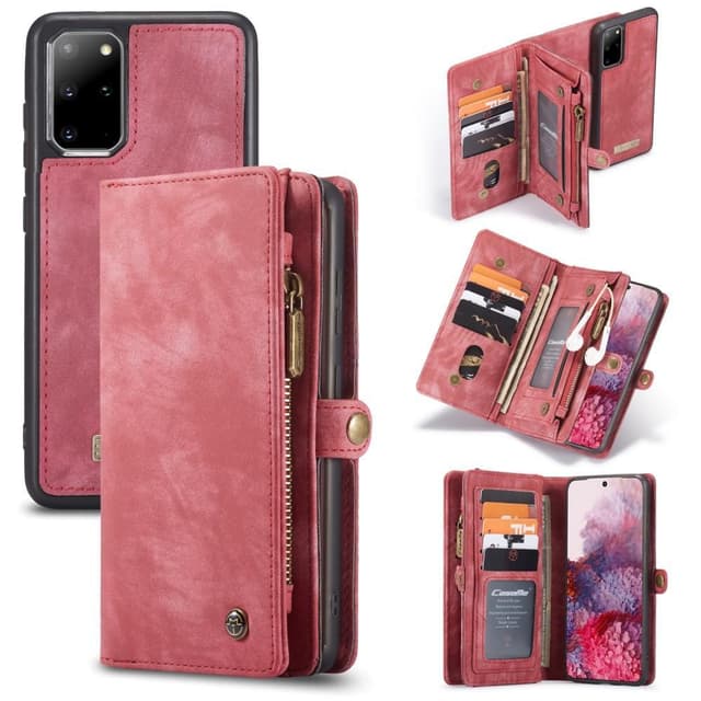 Samsung Galaxy S20 Plus CASEME Irrotettava 2-in-1 kotelo - Punainen