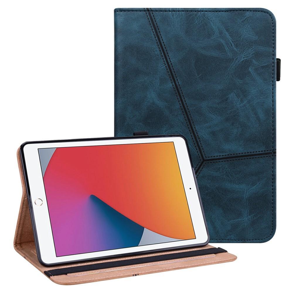 iPadille 10.2 (2021)/(2020)/(2019) Tavallinen PU-nahkainen tabletin kansi