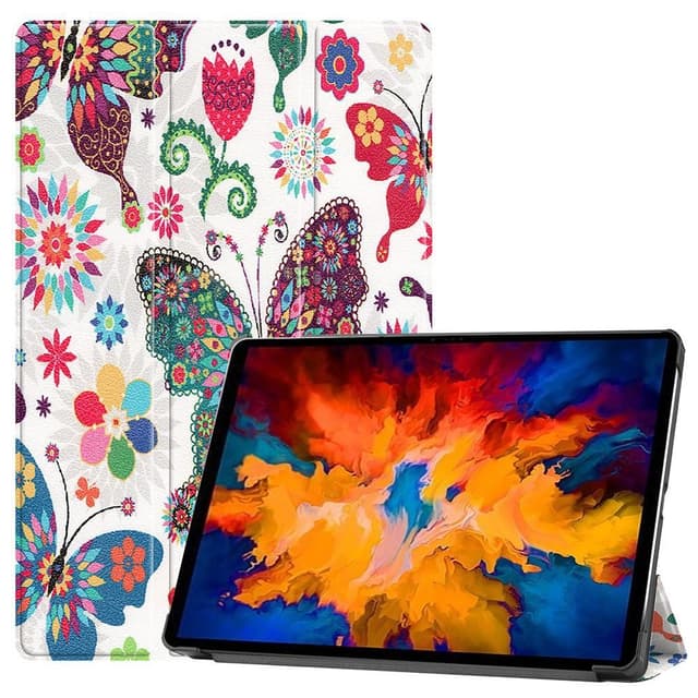 Tri - fold Fodral till Lenovo Tab P11 Pro TB - J706F - Butterfly