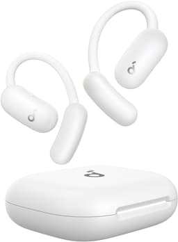 Soundcore AeroFit 2 täysin langattomat open-ear kuulokkeet (valkoinen)