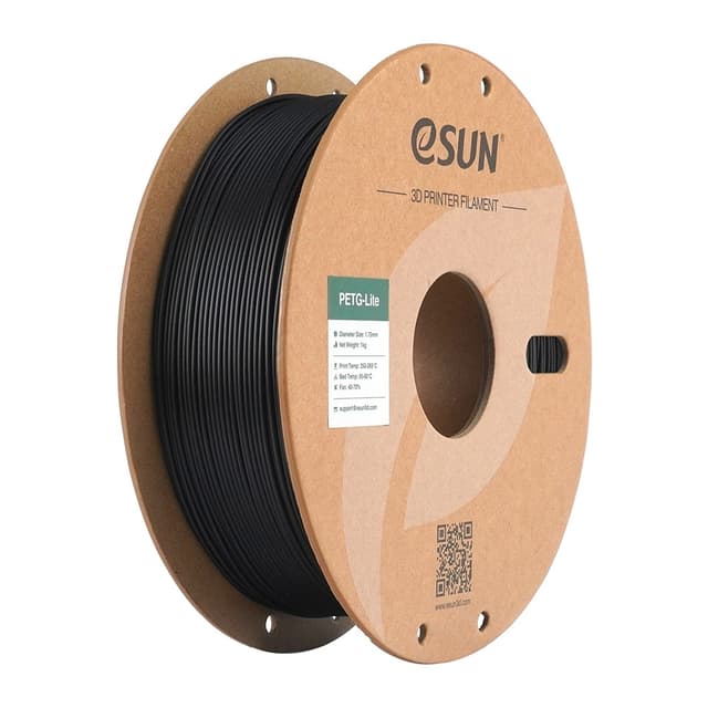 eSUN PETG-Basic 1.75mm 1kg - Svart