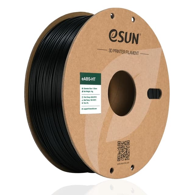 eSUN ABS-HT 1.75mm 1kg - Svart