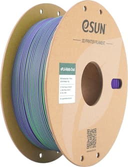 eSUN PLA Matt Dual 1.75mm 1kg - Grön Lila