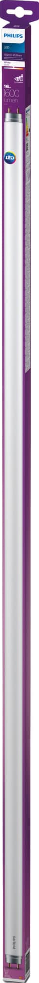 Lineært rør, 16 W, 36 W, G13, 1600 lm, 15000 timer, Hvit