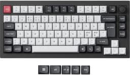 Keychron Q1 HE Carbon Black trådløst gamingtastatur