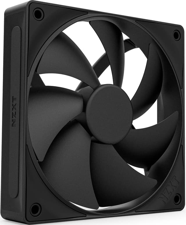 NZXT F120P V2 Static Pressure 120mm PWM vifte (sort)