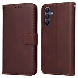 SKALO Samsung A16 PU-læder Pungetui - Brun