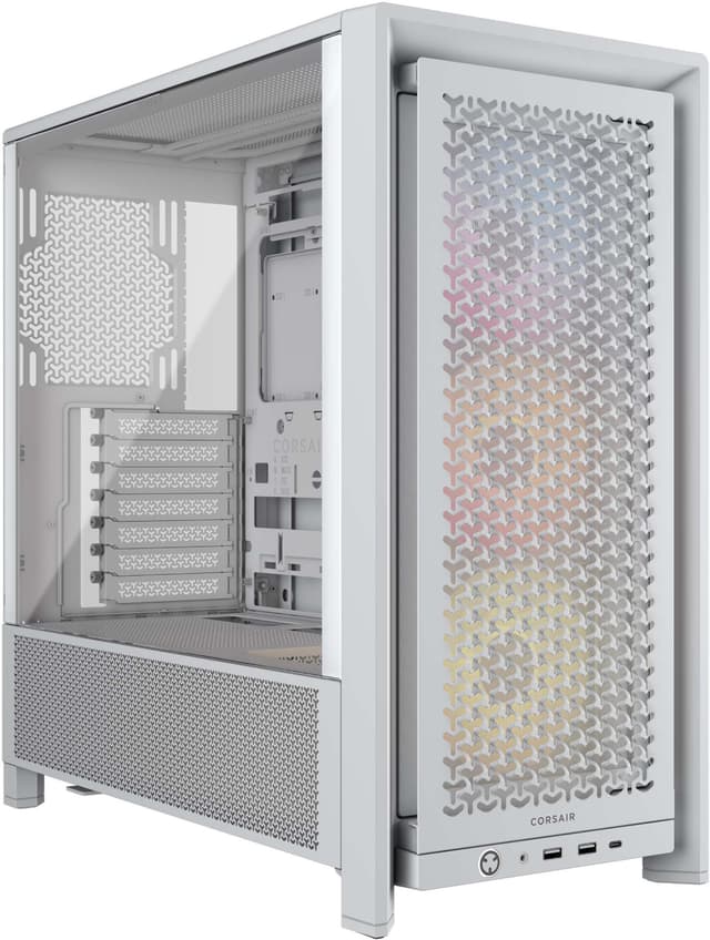 Corsair FRAME 4000D RS ARGB Mid-Tower PC-chassi (vitt)