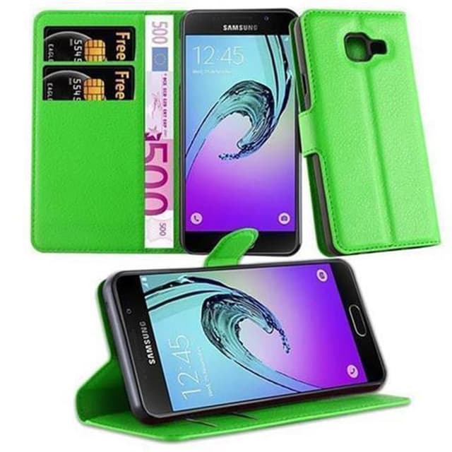 Samsung Galaxy A3 2016 Pungetui Cover Case (Grøn)