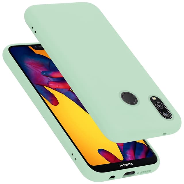 Huawei P20 LITE 2018 / NOVA 3E Skal Fodral Case (Grön)