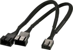 Akasa splitter for PWM-vifter, 1x4-pinners ha til 2x4-pinners ho