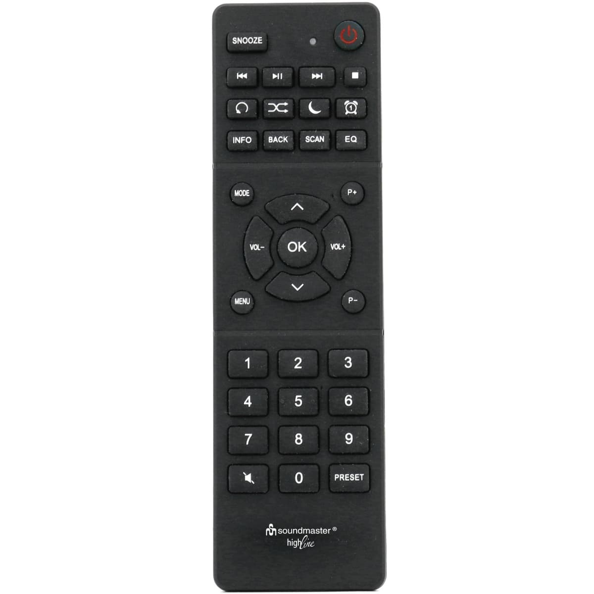 Télécommande Pour Soundmaster - Compatible Radio CD MP3 USB SD, Occasion Fonctionnelle