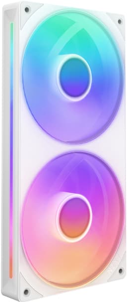 NZXT F240 RGB Core 240mm Unibody blæser (hvid)