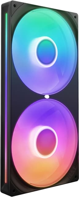 NZXT F280 RGB Core 280mm Unibody blæser (sort)