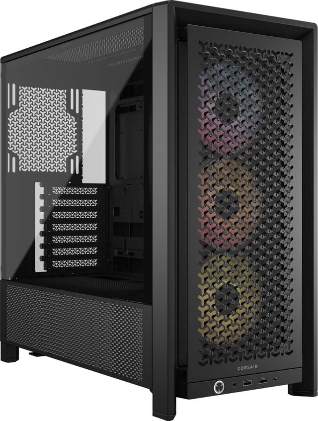 Corsair FRAME 4000D RS ARGB Mid-Tower PC-kabinet (sort)