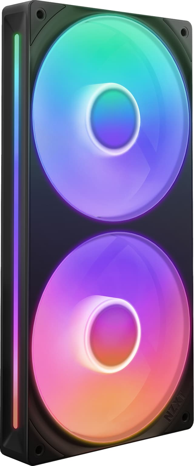 NZXT F240 RGB Core 240mm Unibody vifte (sort)