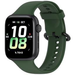 Silikonarmband till Honor Watch 5 - Mörkgrön