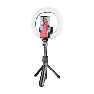 Selfie stick/stativ Puluz med LED ljusring