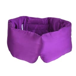 Justerbar Dubbelsidig Sovmask i Siden Lila