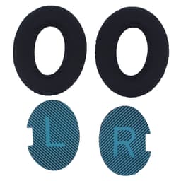 Ersättningsöronkuddar för Bose QC35, QC25, QC15 Hörlurar Svart + Blå