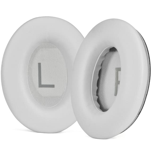 Erstatningsøreputer for Bose QC45 QC35 Hvit