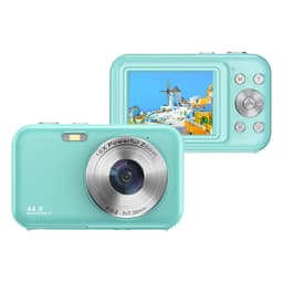 Digitalkamera med 1080P, 44MP, 16 x zoom, 2,4-tumsskärm Blue