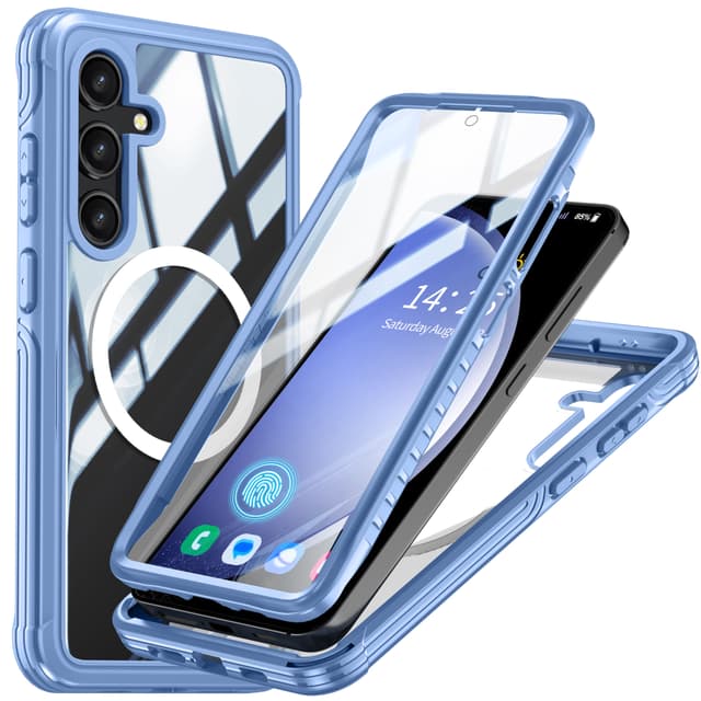 Mobildeksel til Samsung Galaxy S24-serien Blå Samsung Galaxy S24 Plus