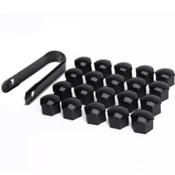 Hjulmutterkapsyl med Demonteringsverktyg, 20-pack 19 mm