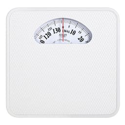 Adler analoginen kylpyhuoneen vaaka - valkoinen