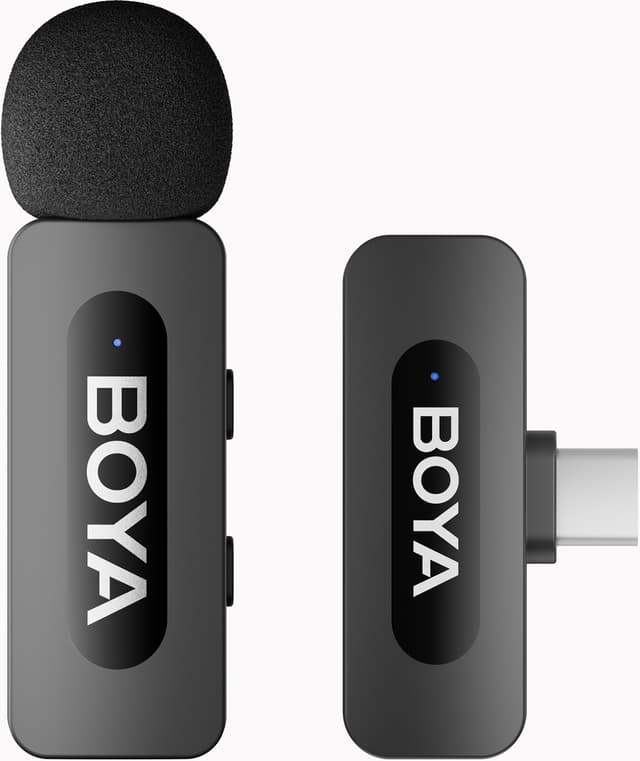 BOYA V10 Trådlös clip-on mikrofon