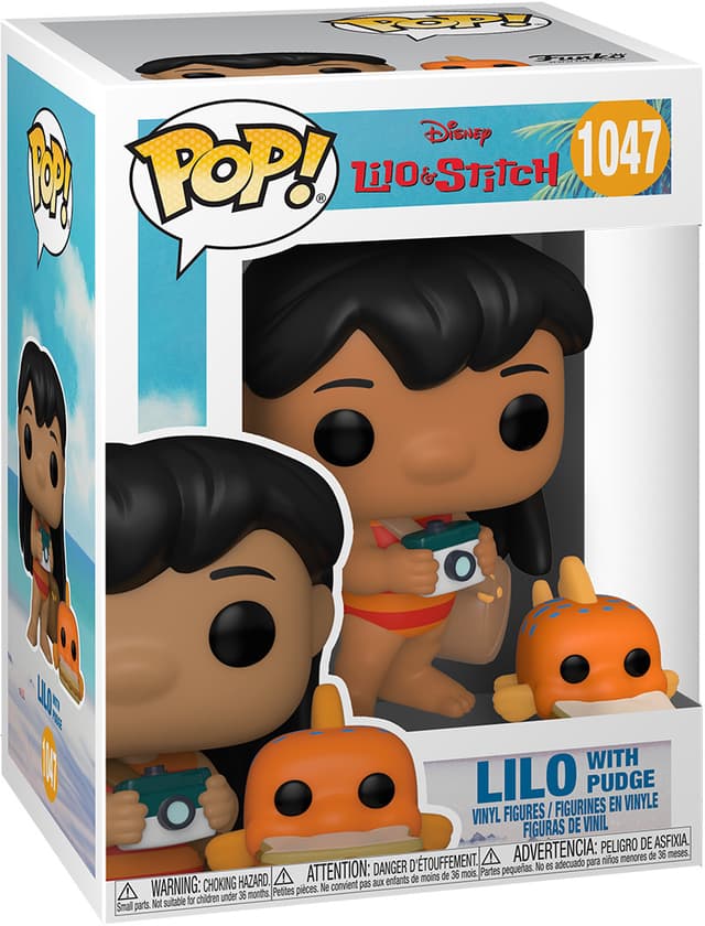 Funko POP! Disney Lilo & Stitch Lilo with Pudge figur