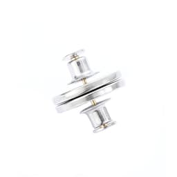Magnetiska Knytband för Gardiner, 4 par Silver S