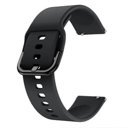 20 mm:n silikoniranneke Garmin/Vivomorelle Musta