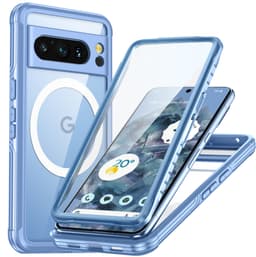 Magneettinen kotelo Google Pixel 8 Prolle Sininen